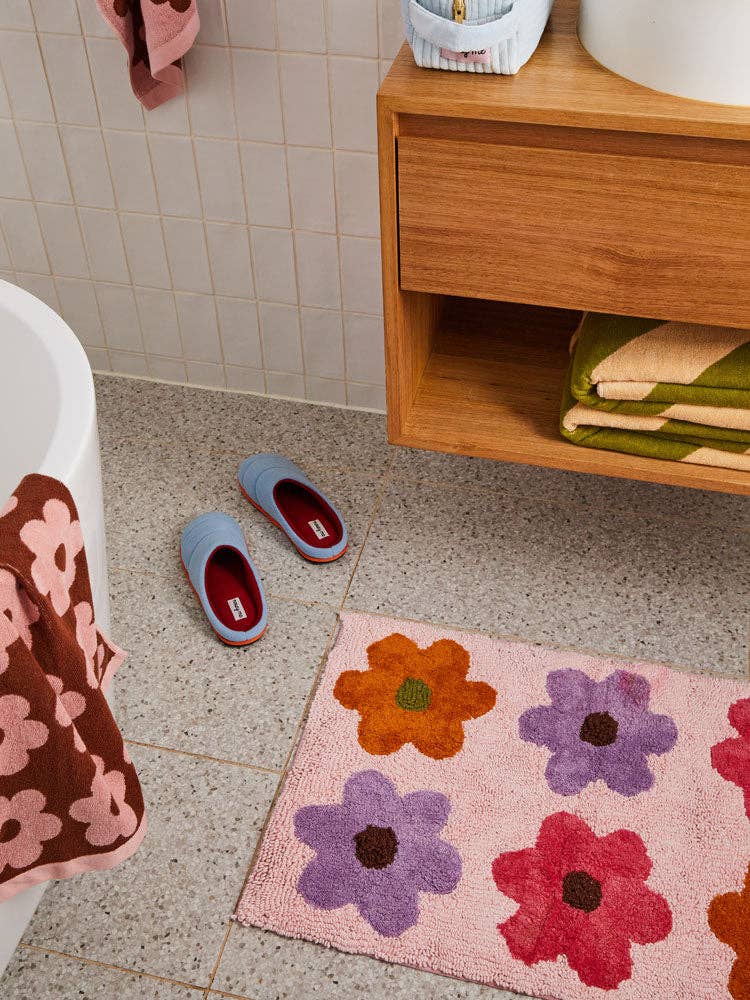 Candy Flowerbed Bath Mat