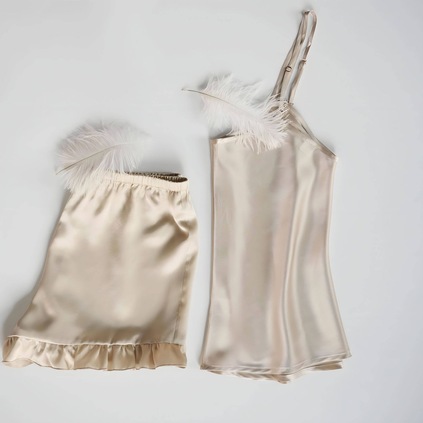 Heavenly Pyjama Satin Sleepwear Set Bridesmaid PJs Bridal