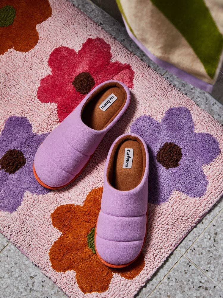 Candy Flowerbed Bath Mat
