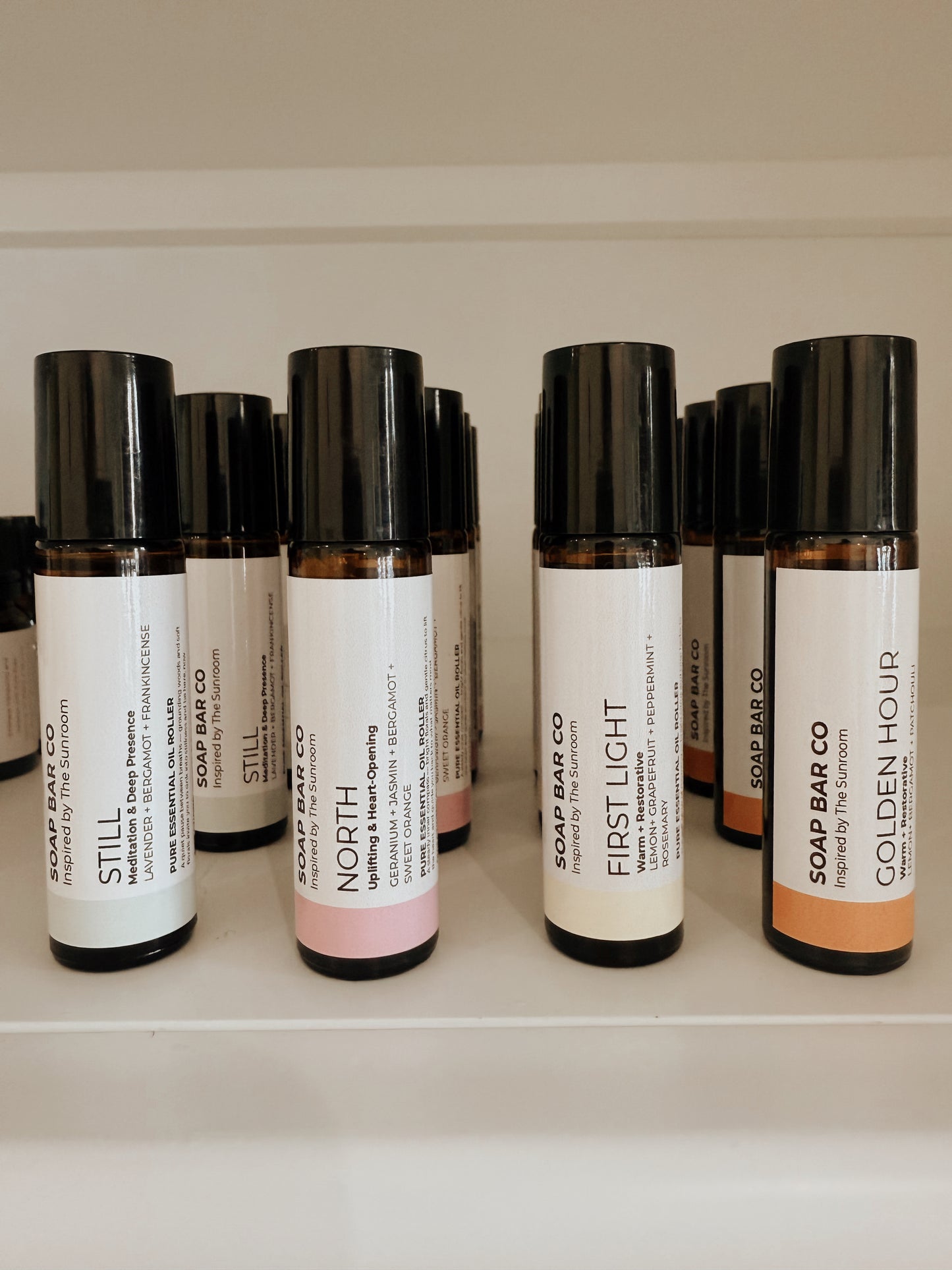 Pure essential oil rollers