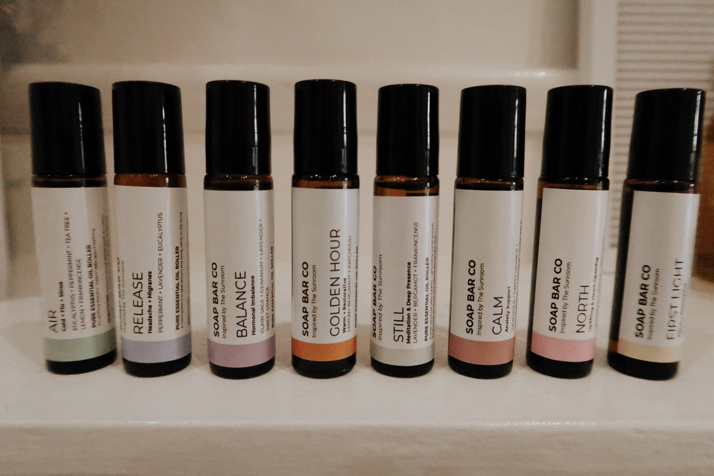Pure essential oil rollers