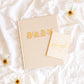 Baby Book Buttermilk (Gender Neutral)