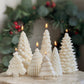 Hand-Poured Soy Wax Christmas tree