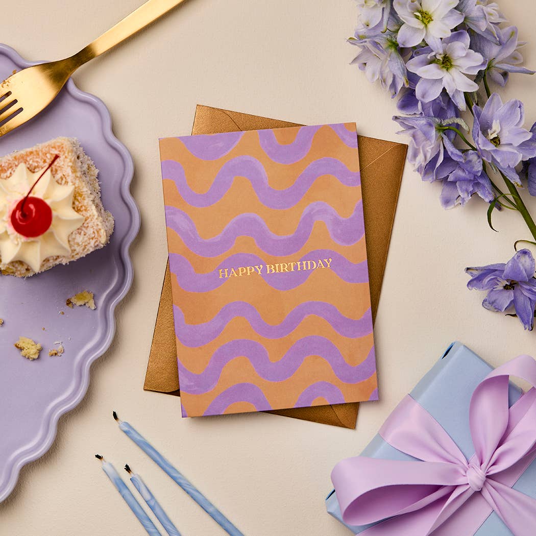 Birthday Card | Signature Foil Greeting Card