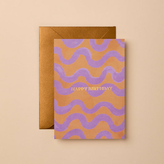 Birthday Card | Signature Foil Greeting Card