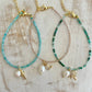 TROPICANA BRACELET [GREEN AGATE]