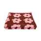 Winter Flowerbed Bath Towel