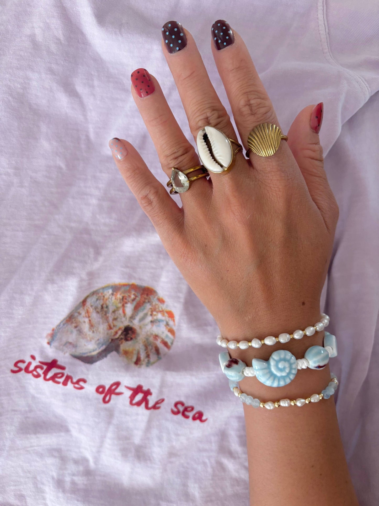 SEE THE LIGHT BRACELET [AQUAMARINE]