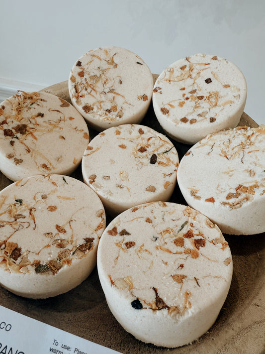 Sweet orange bath bomb