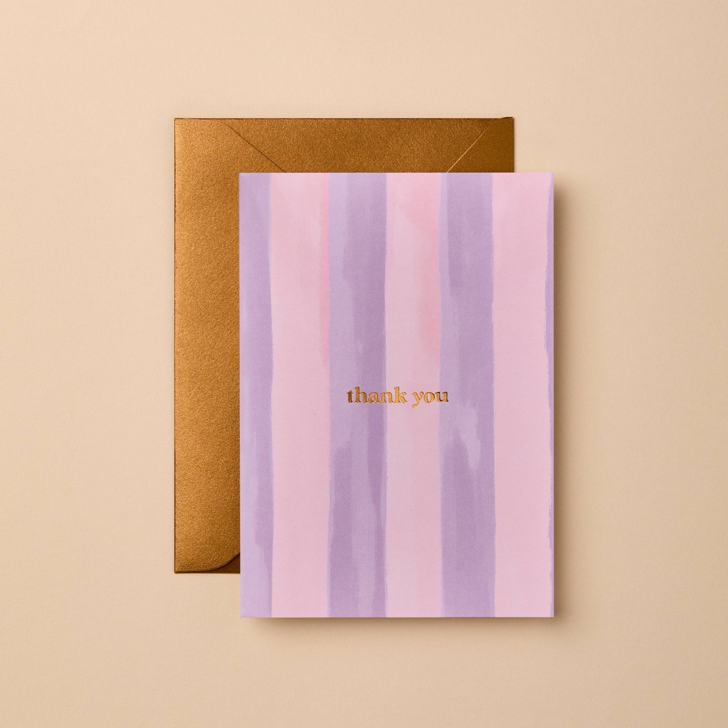 Thank You Card | Sustainable Gold Foil Greeting Card