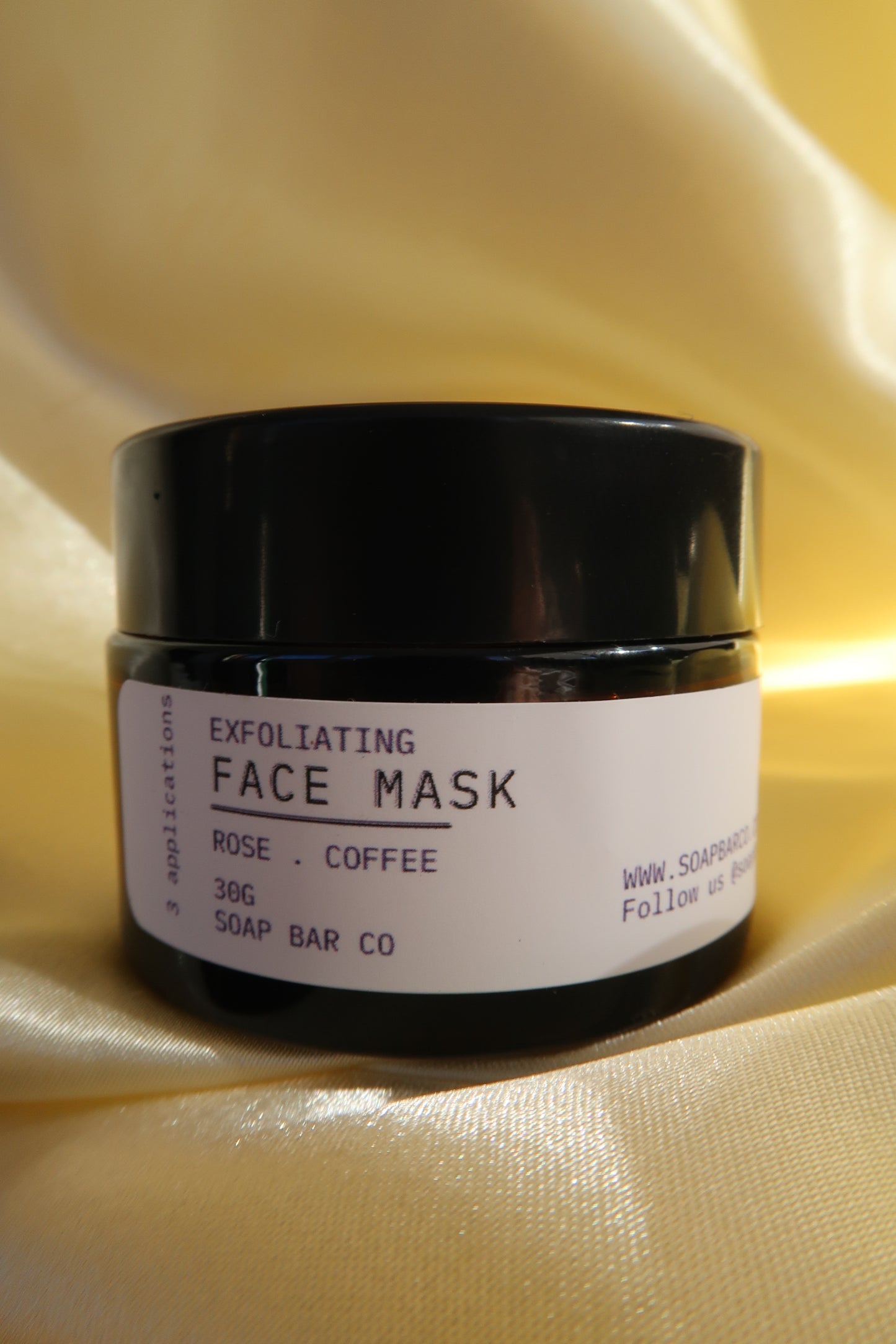 Rose & Coffee EXFOLATING FACE MASK