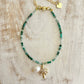 TROPICANA BRACELET [GREEN AGATE]